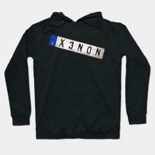 Xenon - License Plate Hoodie